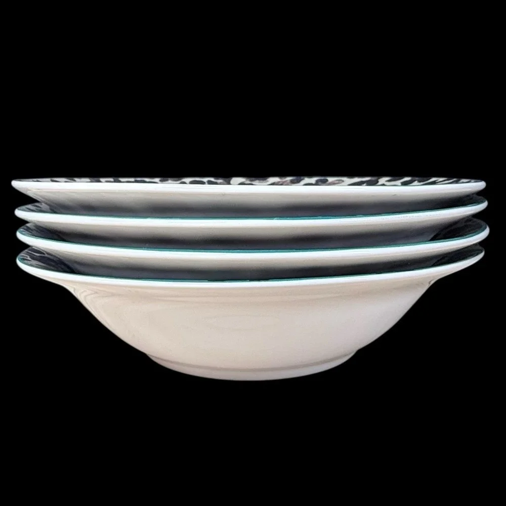 Vitromaster Jungle‎ Animal Print Cereal Bowl 7.25